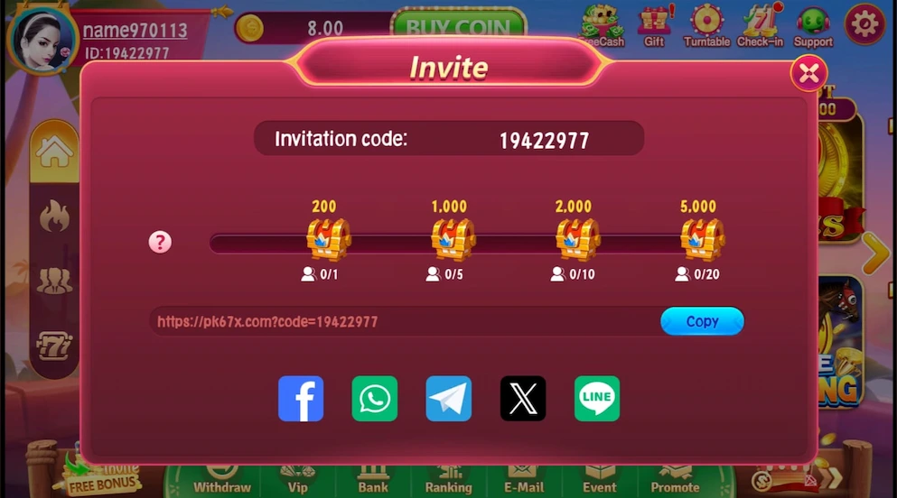 PK67 Game